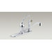 Coralais Three-Hole Kitchen Sink Faucet