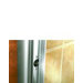 Fluence Frameless PIVot Shower Door with Falling Lines Glass, 36.25" - 37.75" x 65.5"