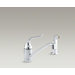 Coralais Single-Handle Kitchen Sink Faucet, 8.5" Swing Spout and Sidespray