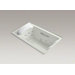 Riverbath 75" x 45" Tile-in Quadrangle Whirlpool with Chromatherapy