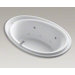 Purist 72" x 46" Drop-in Effervescence Whirlpool with Relax Experience