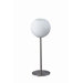 One Light Table Lamp in Matte Chrome