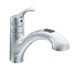 Renzo One Handle Single Hole Low Arc Kitchen Faucet