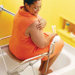 Folding Mesh Shower Seat