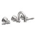 Waterhill Two Handle Widespread Wall Mount Bathroom Faucet