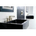Ninety Degree Two Handle Widespread Bathroom Faucet Trim