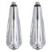 Monticello Set of Two Large Lever Handle Inserts