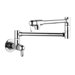 Allegro E Two Handle Wall Mounted Pot Filler Faucet