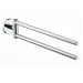E & S Accessories Dual Towel Bar
