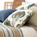 Haute Lodge Happy Poppies 18" Decorative Pillow in Slate