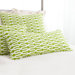 Graphic Traffic Links Double Boudoir Decorative Pillow in Key Lime