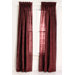 Chambray Linen Window Panel in Brick