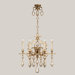 Encased Gems 6 Light Chandelier