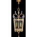 Beveled Arcs Gold 5 Light Foyer Pendant
