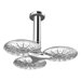 HansaClear Ceiling Mount Showerhead with Arm