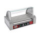 Top Dawg Commercial 7 Roller Hot Dog Machine with Cover