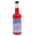 Snow Cone Shaved Ice Syrup Quart in Cotton Candy Jubilee