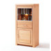Highboard 2-t&uuml;rig "Faro" in Buche ge&ouml;lt mit T&uuml;ranschlag rechts