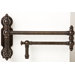 1.1 Gpm Traditional One Handle Wall Mount Pot Filler Faucet with Cross Handle