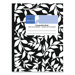 Sparco 80 Sheet Composition Notebook, Black