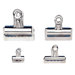 Bulldog Clip, 1" Cap, Size 4, 3"W, 12/BX, Silver