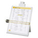 Easel Document Holders, Adjustable, 10-3/8"x2-1/4"x12-1/2", BK