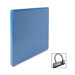 Round Ring View Binder, 1/2"Capacity, 11"x8-1/2", Light Blue