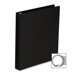 Round Ring Binder, 5.5" x 8.5", 1" Capacity, Vinyl, Various Colors