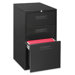 Lorell 23" Box/Box/File Mobile Pedestal Files, Letter, Black