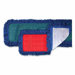 Micro Fiber Dust Mops, Grey/blue with green
