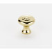 Traditional 0.75" Knob with Solid Brass Construction