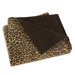 Bobcat Topstitched Throw