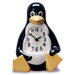 La Penguin Table/Desk Clock