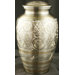 Classic Platinum Finish Large / Adult Urn with Velvet Bag