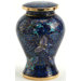Butterfly Teardrop Cloisonn&eacute; Extra Small Infant / Child Urn with Velvet Bag