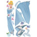 Licensed Designs Cinderella Giant Peel and Stick Wall Decal