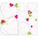 Heart Notepad Dry Erase Wall Decal