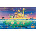 Noah's Sub Chair Rail Prepasted Wall Mural