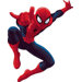 Spiderman Ultimate Spiderman Peel and Stick Giant Wall Decal