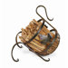 Wrought Iron European Fatwood Caddy