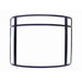 3 Panel Wrought Iron Fireplace Screen
