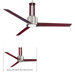 56" Flyte 3 Blade Ceiling Fan with Wall Control