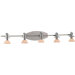Tiburon  Vanity Light in Brushed Nickel