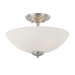 Laguna Vista 3 Light Semi-Flush Mount