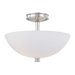 Brookview 2 Light Semi-Flush Mount