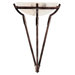 Calevera  Wall Sconce in Nutmeg