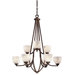 Calavera 9 Light Chandelier