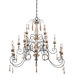 Accents Provence 15 Light Chandelier