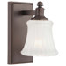 Hayvenhurst 1 Light Bath Vanity Light
