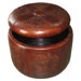 Colonial Bouquet Leather Storage Ottoman